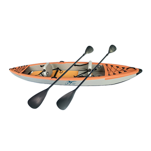 Kayak de 2 personnes avec pagaies, canoë à rames, bateau de pêche gonflable <span class=keywords><strong>K2</strong></span>, Construction au point de chute - Product Image 3