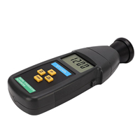 Tachometer Strobo Jangkauan Luas Pengukur Kecepatan Digital Detektor Kecepatan Motor LED Flash DT2240B Perlindungan IP65 -20C 50C Pabrik