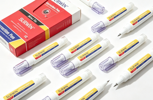 Bolígrafo Corrector de Gran Capacidad con Punta Metálica de Secado Rápido, en Forma de Bolígrafo, para Estudiantes, Venta al Por Mayor - Product Image 2