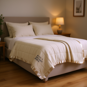 Edredón Extra Grande Alternativo a Plumón DB, Acolchado de Poliéster, para Todas las Estaciones, Rectangular, con Ribete de Satén, Lavable a Máquina - Product Image 2