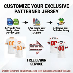 Jersey Sepak Bola Tim Massal OEM ODM Cetak Sesuai Permintaan Tambahkan Logo Kustom Nama Pribadi Atletik FBJ02-24017015 - Product Image 5