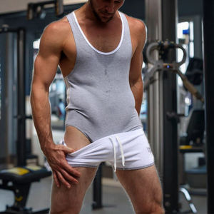 Body Modellante Uomo in Modal Altamente Elastico per Wrestling, Fitness, Palestra, Allenamento e Sport - Product Image 4