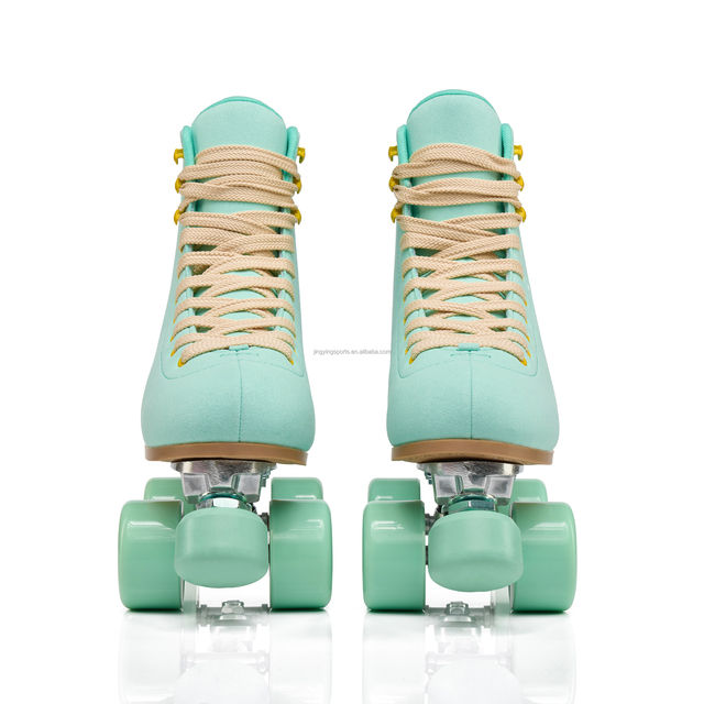 Factory Wholesale Custom Outdoor Quad Roller Skate Hot Selling Four Wheel Double Row ABEC-9 Bearings PU Wheels