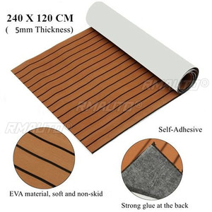 1200mmx2400mmx5mm Self Adhesive <b>EVA</b> <b>Foam</b> Faux Teak Decking Boat <b>Sheet</b> Boat Accessories Yacht Synthetic Teak Decking Floor Mat - Product Image 3