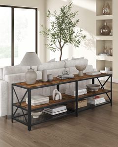 Génération Largement Utilisé Retro Iron Tv Unit TV Stand Living Room Furniture Wooden Industrial with Storage Meuble <span class=keywords><strong>Tele</strong></span> - Product Image 5