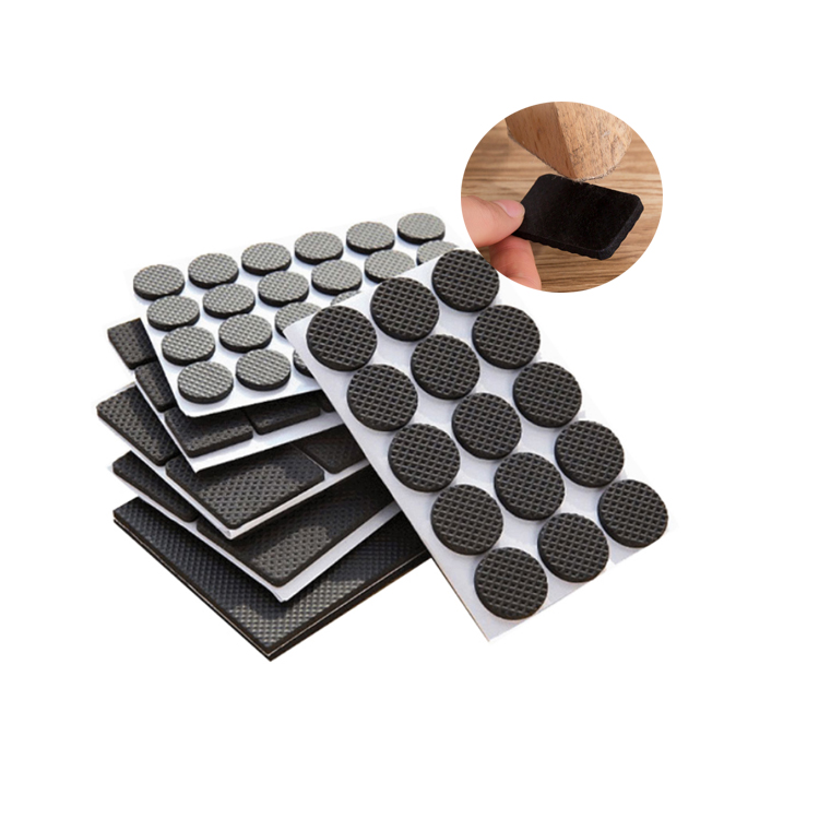 Adhesive Felt Feet Protector Furniture Foot Chair Protector EVA Foam Pad Silicone rubber pad furniture pads