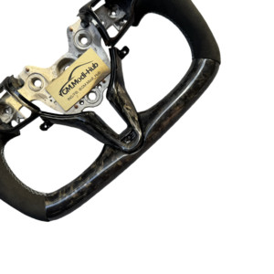 Volante de Cuero y Fibra de Carbono Personalizado GM.Modi-Hub de Lujo para Automóvil, Diámetro de 35-40 cm, 1 Año de Garantía, <span class=keywords><strong>2019</strong></span>+ Elantra <span class=keywords><strong>N</strong></span>/I30 - Product Image 4