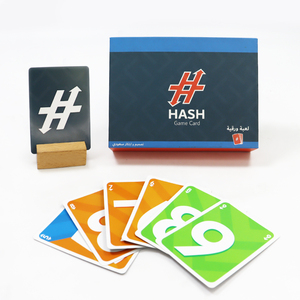 Fabrication en usine <span class=keywords><strong>de</strong></span> 2 jeux <span class=keywords><strong>de</strong></span> cartes <span class=keywords><strong>de</strong></span> <span class=keywords><strong>jeu</strong></span> en papier avec boîte à livre magnétique rigide Vous <span class=keywords><strong>jeu</strong></span> <span class=keywords><strong>de</strong></span> cartes en langue arabe au design original - Product Image 5