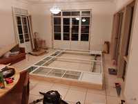 Portes en verre encadrées d'acier sur mesure Portes et fenêtres d'intérieur en acier blanc en verre et acier