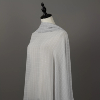 Voile pour enfants en tissu 5504, nouvelle arrivée, à carreaux et rayures, en satin respirant et léger en polyester, idéal pour le quotidien et les voyages