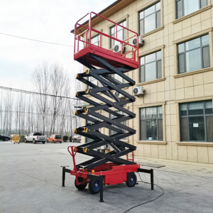 Lift Gunting Hidrolik Mobile dengan Kapasitas Beban Berat 500kg hingga 1000kg untuk Perawatan di Ketinggian - Product Image 5