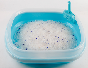 Fórmula sin polvo, envío en 48 horas, desodorización, producto popular y novedoso, arena de gel de sílice cristalina para gatos - Product Image 4