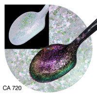 En promotion : Paillettes de chrome caméléon pour ongles, effet arc-en-ciel opale, pour résine époxy, DIY