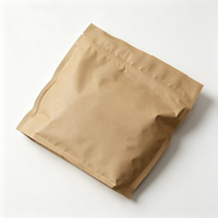 Pochette en papier kraft laminé PET/PE de qualité alimentaire, écologique, avec fermeture éclair refermable, personnalisable pour aliments pour bébés