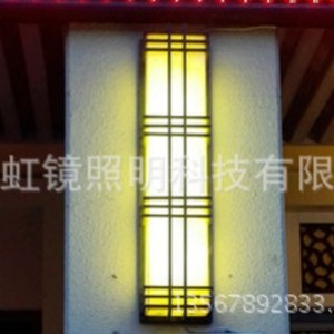 HJB-001 โคมไฟติดผนัง LED สแตนเลส 85W โคมไฟติดผนังกลางแจ้ง - Product Image 1