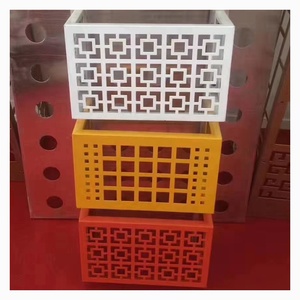 Chất Lượng Cao Sóng Đục Lỗ Kim Loại Tường Ốp Mặt Tiền Panels - Product Image 2