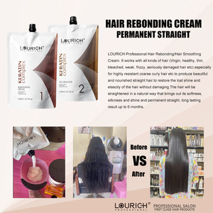 <strong>Hair</strong> Straightener <strong>Cream</strong> Powerful Straightening and Deep Repair Minimize Damage <strong>Hair</strong> Rebonding <strong>Cream</strong> Permanent <strong>Straight</strong> - Product Image 2