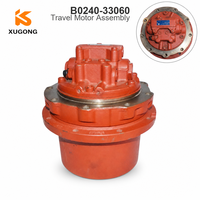 Ensemble moteur de translation KYB B0240-33060 pour boîte de vitesses finale d'excavatrice Volvo EC210 EC240