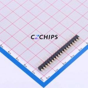 PZ254-1-19-Z-C Pin Header Through hole Component (THT),P=2.54mm Connector 1x19P 2.54mm Round Pin Through Hole - Product Image 1