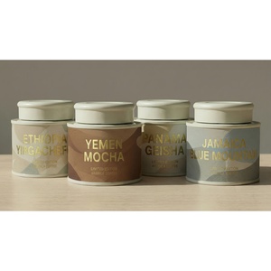 Food Grade Cylindrical <strong>Coffee</strong> Paper Canister, Suitable for <strong>Guatemalan</strong> Antigua, Sumatran Mandheling and Other Types of <strong>Coffee</strong>. - Product Image 4
