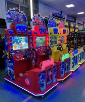 Jeux à pièces Machine de jeu de course automobile pour enfants Machine de jeu d'arcade de simulateur de course automobile pour enfants Machine de jeu de voiture pour enfants