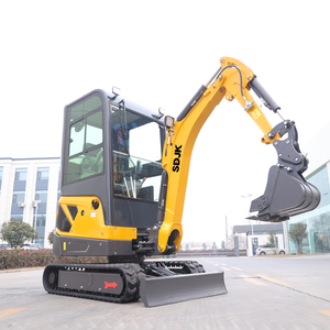Productos Más Vendidos con Envío Gratuito: Mini Excavadora Sdjk con Motor EPA, Nueva Excavadora de Orugas de 1 y 2 Toneladas, Precios Bajos para Pequeñas Explotaciones Agrícolas - Product Image 5