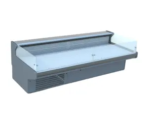 Butcher shop open type display meat refrigerator small commercial display cooler fish display refrigerator