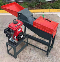 Vente en gros de la machine à égrener le maïs Xingsida 5TY-60 1.6HP 1.5t/h à haute productivité, mini moteur à essence/diesel au Ghana