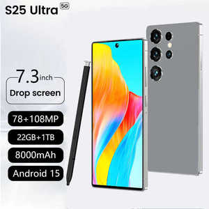 Chất lượng cao thực S25 Ultra 22 + 1TB điện thoại thông minh hiển thị đầy đủ Android 15 màn hình lớn chơi game di động di động điện thoại thông minh S25 Ultra - Product Image 1