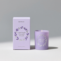 Boîte d'emballage pour bougies en matériaux recyclés imprimés sur mesure, gaufrage pour bougies parfumées en cire de soja, design pliable, logo personnalisé