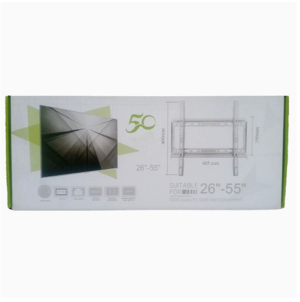 High-quality Stainless Steel 26-55 Inch Fixed TV Wall Mounts & LCD TV Brackets Factory Direct Sales