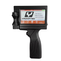 Yaomatec 12,7mm pantalla táctil inteligente Logo impresora de inyección de tinta de mano pequeña fecha de producción máquina de impresión Digital para caja de cartón