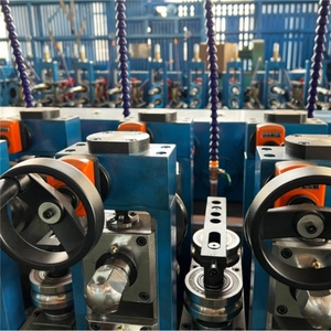 High Welding ERW Pipe Making Machine Frequency MS Carbon Steel Tube Mill Production Galvanize Engine Motor Machine Tube Tube Rol - Product Image 3