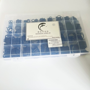 Kit d'assortiment de joints toriques en caoutchouc, convient à la pelle chenille CAT, remplacement automobile Nitrile 90 - Product Image 5