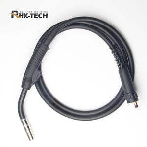 Rhk Xách Tay PSF405 Loại Hàn Ngọn Đuốc 3M 4M 5M Khí Làm Mát Bằng 350amp CO2 Mig Ngọn Đuốc Súng Với <span class=keywords><strong>Euro</strong></span> Bộ Chuyển Đổi Trung Tâm - Product Image 5