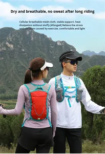 Venta caliente nueva moda correr y montar maratón senderismo mochila impermeable chaleco para correr con Material Oxford - Product Image 6