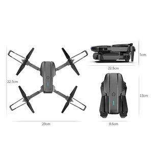 Mini Dron con cámara 4K E99 pro K3 para evitar obstáculos 2,4G control remoto plegable 360 Flip Headless Mode niños mini Drones