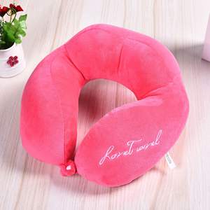 Moda rahat yumuşak nakış renkli yaratıcı <span class=keywords><strong>U</strong></span> şekli yastık seyahat araba - Product Image 5