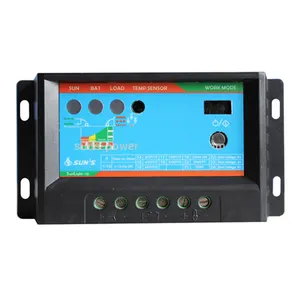 Trung Quốc Giá Cả Cạnh Tranh Gió Lithium Ion 12V 24V 10a Năng Lượng Mặt Trời Pwm Charge Controller Với Sạc