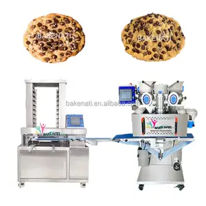 Máquina de galletas con chispas de chocolate de gran tamaño completamente automática de Shanghai Bakenati