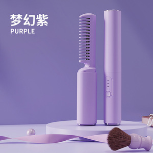 Professional <strong>Hair</strong> <strong>Straightener</strong> Dry and Straight 2-in-1 No <strong>Hair</strong> Damage Display Temperature Controlled - Product Image 3