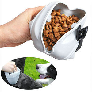 Custom OEM Silicone Treat Bag Leak-Proof Pouch Hands-Free Pet Snack Dispenser Washable <b>Dog</b> Training Gear Wholesale - Product Image 4