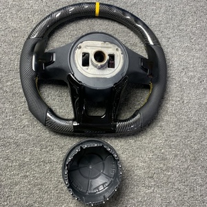Volant en fibre de carbone demi-perforé personnalisé pour <span class=keywords><strong>mercedes</strong></span>-benz W204 W205 W166 W212 W220 W221 W222 C117 C43 C63 - Product Image 6