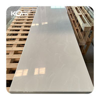 Dalle de surface solide en acrylique effet marbre, qualité supérieure, en pierre artificielle, épaisseur 12 mm, pour comptoir - Vente chaude