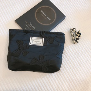 Traveling Makeup <b>Bag</b> Case Cosmetic Custom Travel Makeup <b>Bag</b> Cotton Canvas Pouch <b>Toiletry</b> Floral Makeup <b>Bag</b> - Product Image 2