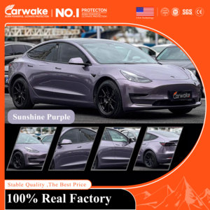 Bóng Đen Đầy Đủ Cơ Thể Chất Lượng Cao Cuộn Xe Bọc Vinyl Tùy Chỉnh Vật Nuôi Sợi Carbon Xe Bọc Vinyl Nửa Đêm Màu Tím Nardo Màu Xanh - Product Image 2