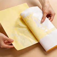 Papier autocollant fluorescent imprimable A4, étiquettes d'expédition découpées à la forme, colorées, pour imprimantes laser et jet d'encre, promotion en supermarché