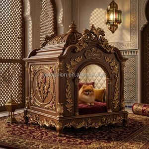 Lit classique baroque en bois massif sculpté, lit king-size royal <span class=keywords><strong>de</strong></span> luxe avec table <span class=keywords><strong>de</strong></span> chevet assortie pour suite présidentielle, mobilier FF&E sur mesure - Product Image 6