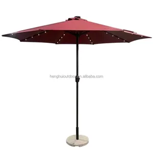 مظلات مطاعم للأنشطة الخارجية مظلة الموز المعلقة مظلة مقاومة للماء ضوء متدلية للحدائق الشواطئ الفناء المشمس قماشية مظلة