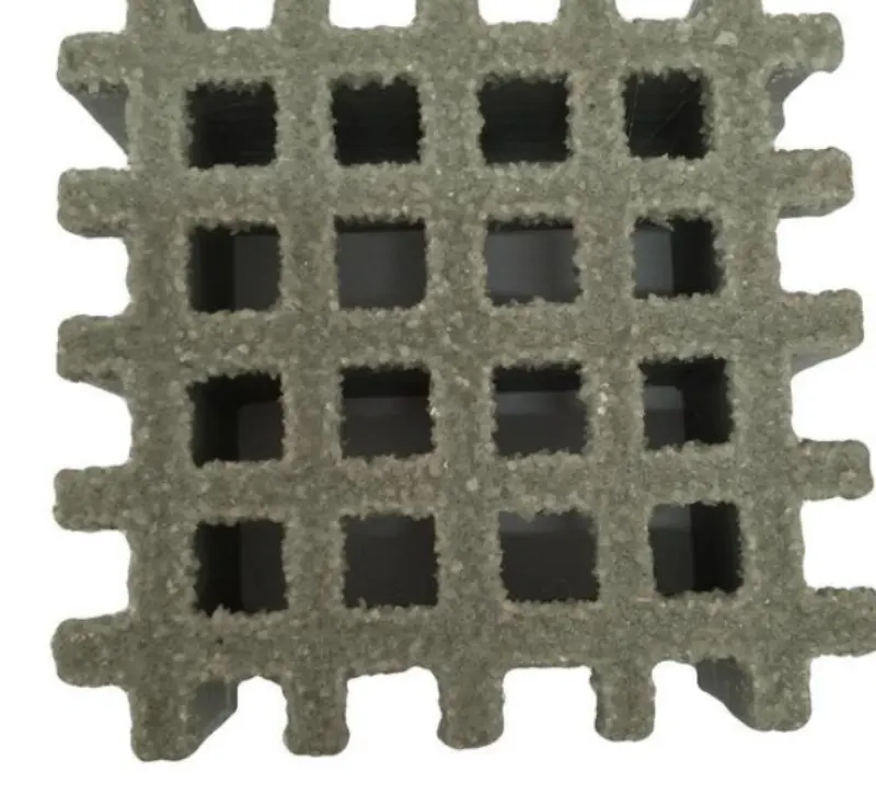 Alta Qualidade Atacado FRP Micro Mesh Grating com superfície de grão amigável descalço para passarela